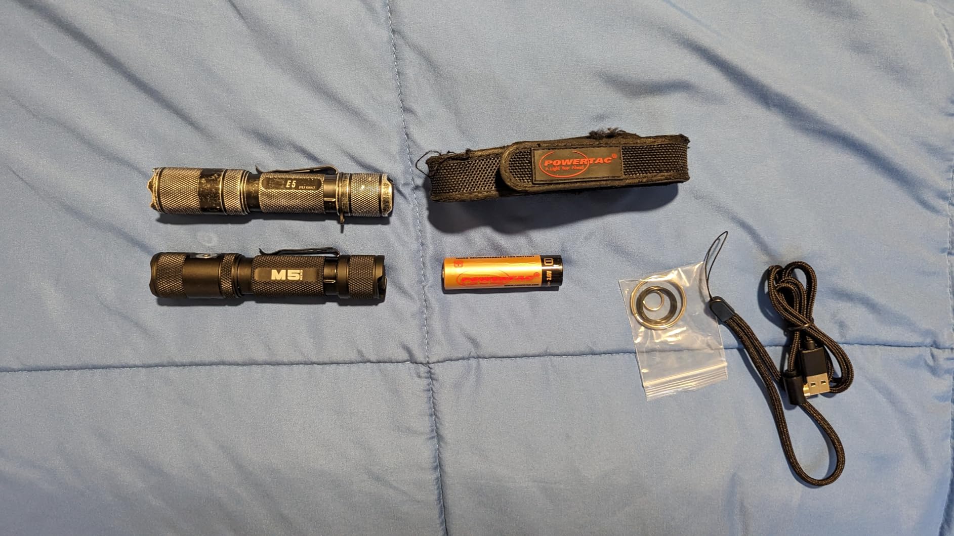 PowerTac M5-G3 2030 Lumens Rechargeable Tactical Flashlight, 330M Throw with Magnetic Charging and Dual Switch, LED Flashlight for Outdoor Emergency Customer Review PowerTac M5-G3 2030 Lumens Rechargeable Tactical Flashlight, 330M Throw with Magnetic Charging and Dual Switch, LED Flashlight for Outdoor Emergency - Customer Photo 1