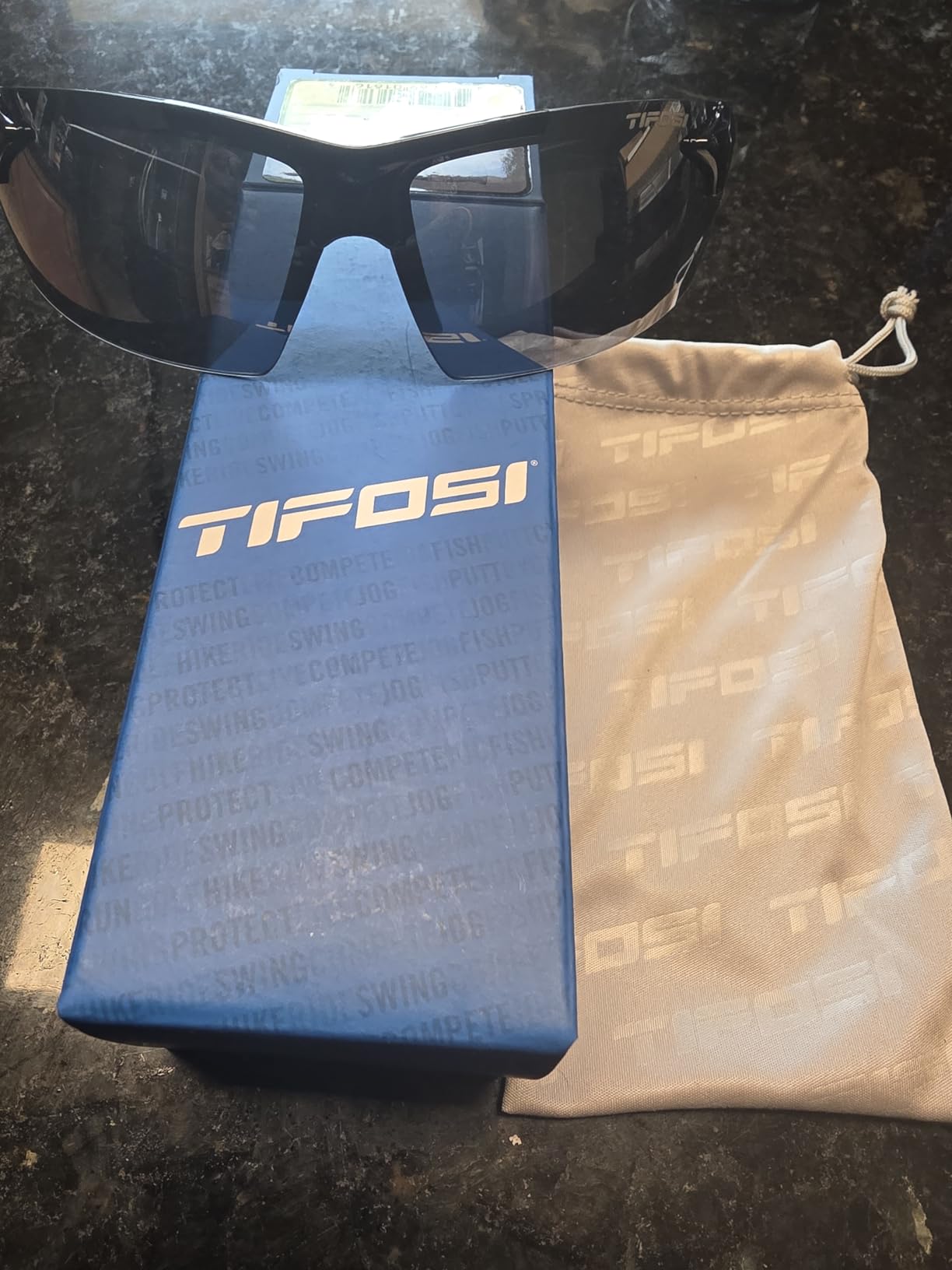 Track Sport Men & Women Sunglasses - Ideal For Baseball, Golf, Pickleball, Running and Tennis - Unisex Glasses Customer Review Track Sport Men & Women Sunglasses - Ideal For Baseball, Golf, Pickleball, Running and Tennis - Unisex Glasses - Customer Photo 1