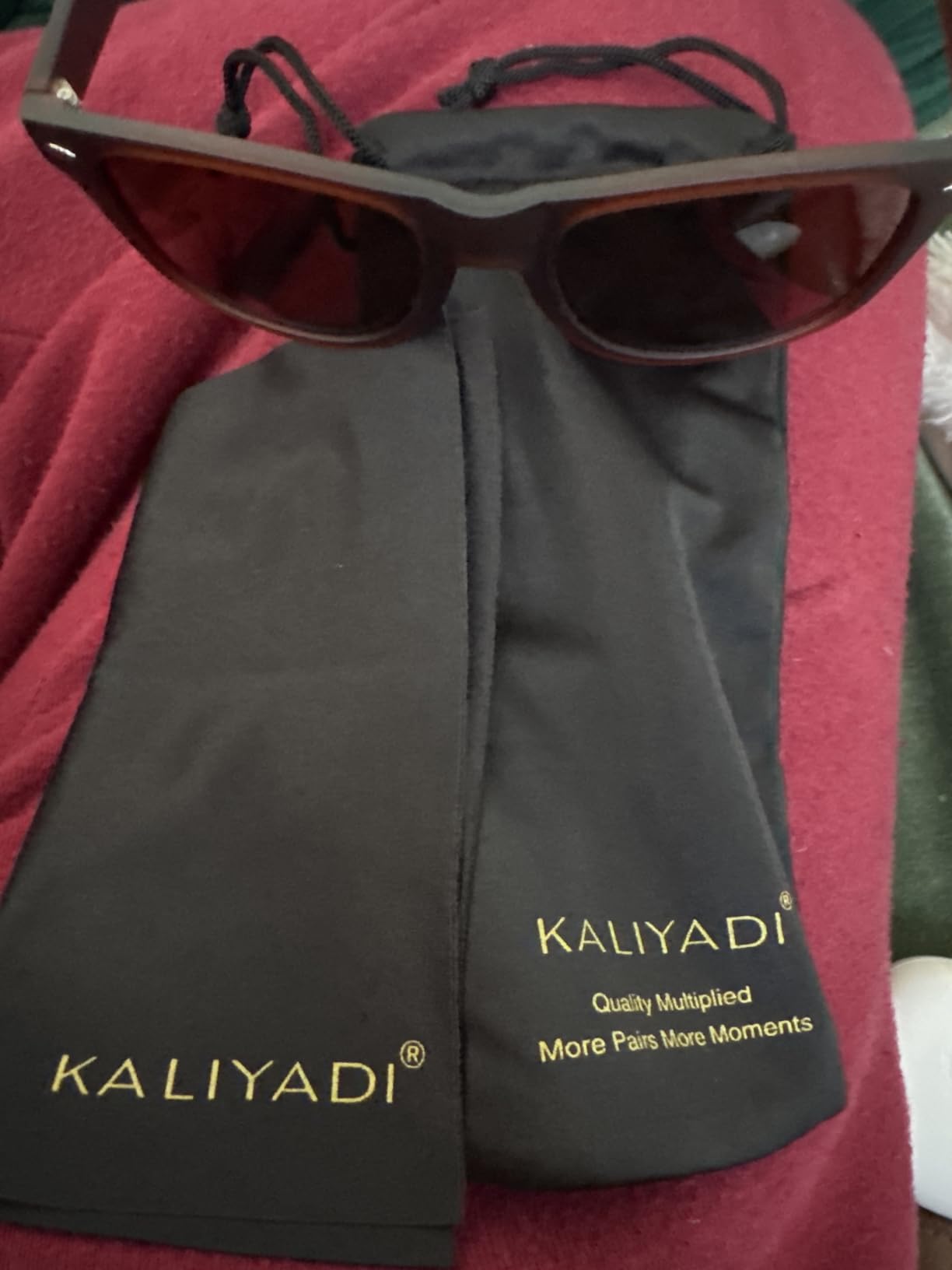 KALIYADI Sunglasses Men Polarized for Mens and Womens Unisex Sun Glasses for Driving UV Protection Customer Review KALIYADI Sunglasses Men Polarized for Mens and Womens Unisex Sun Glasses for Driving UV Protection - Customer Photo 1