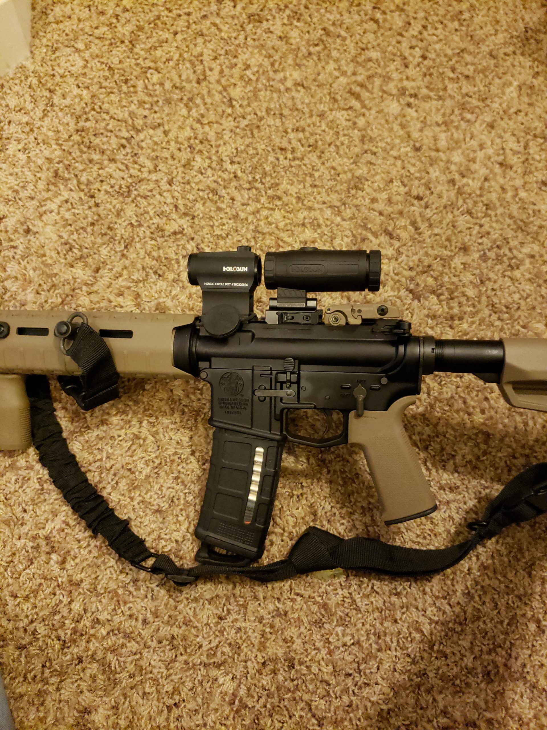 HOLOSUN HM3X 3X Flip-to-Side Magnifier with QD Mount customer photo 2