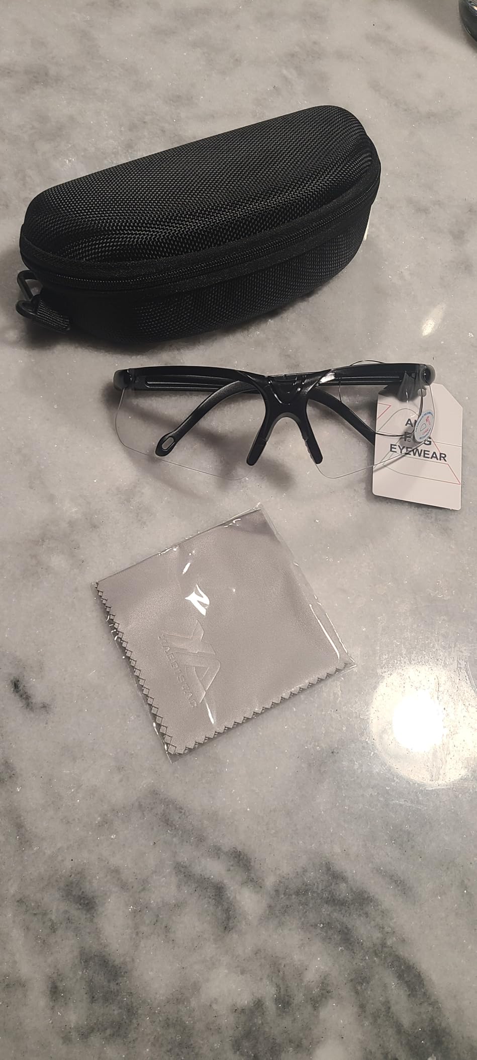 xaegistac Shooting Glasses with Case Anti Fog Hunting Safety Glasses for Adults - Customer Photo 1