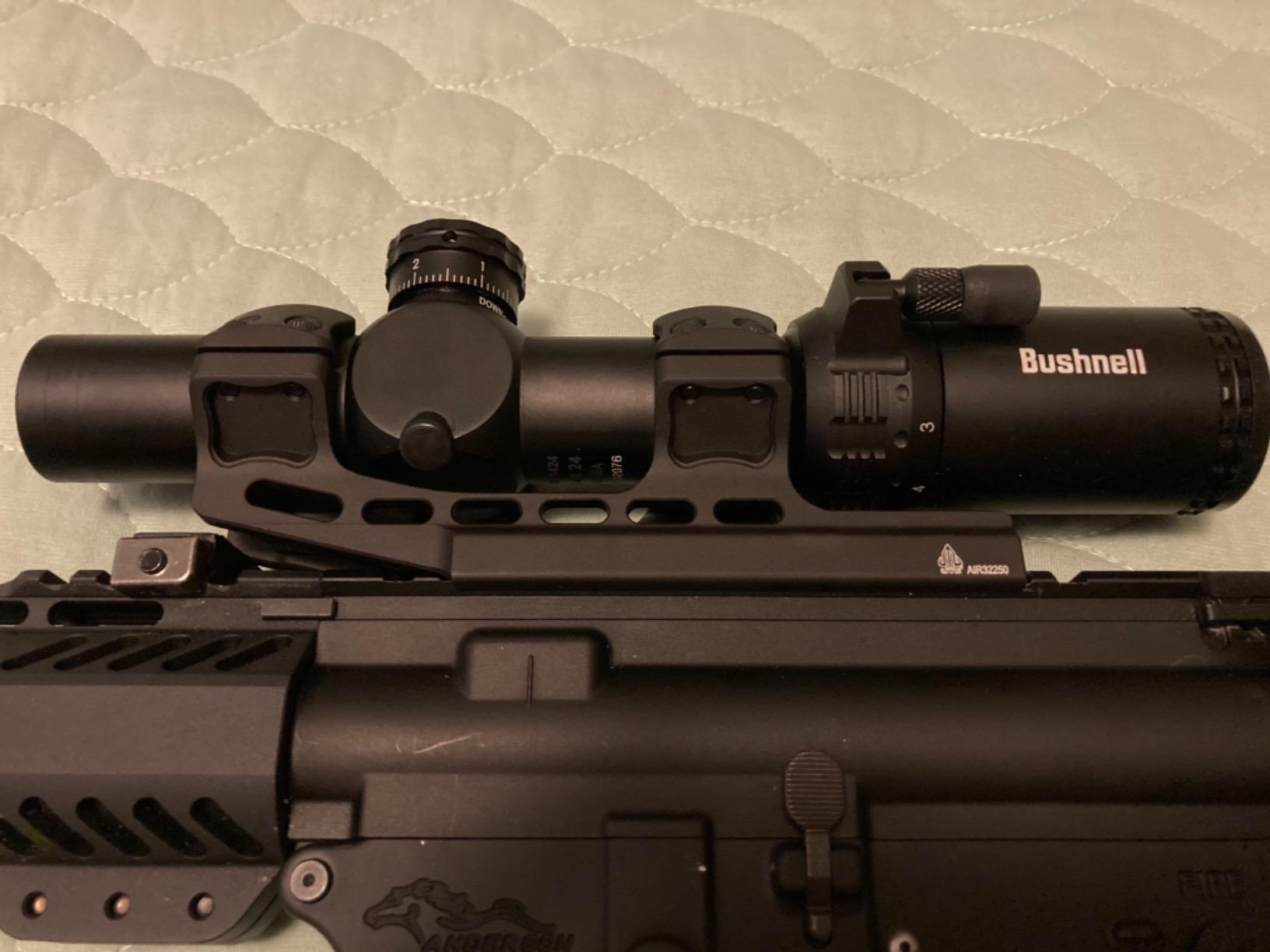 Bushnell AR Optics 4.5-18x40mm Riflescope with SFP Windhold Reticle, Waterproof and Fully-Multi Coated Customer Review Bushnell AR Optics 4.5-18x40mm Riflescope with SFP Windhold Reticle, Waterproof and Fully-Multi Coated - Customer Photo 2
