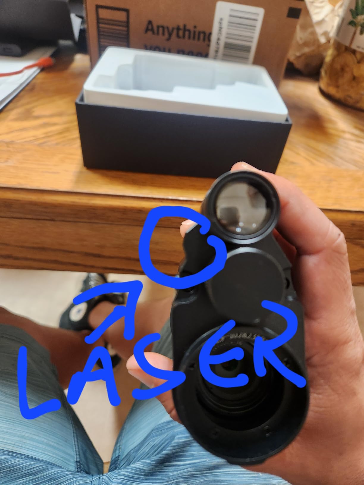 Pard Night Vision Monocular,Clip on Night Vision for Night Watching or Observation,Night Viewing Range up to 350M,NV007V - Customer Photo 1