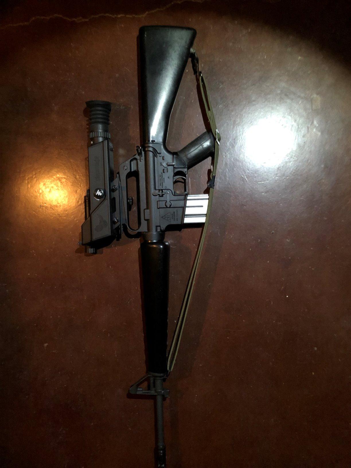 NightShot II Night Vision Rifle Scope - High-Resolution, Durable Construction, Adjustable Rail, Ideal for Hunting in Low-Light Conditions - Customer Photo 2