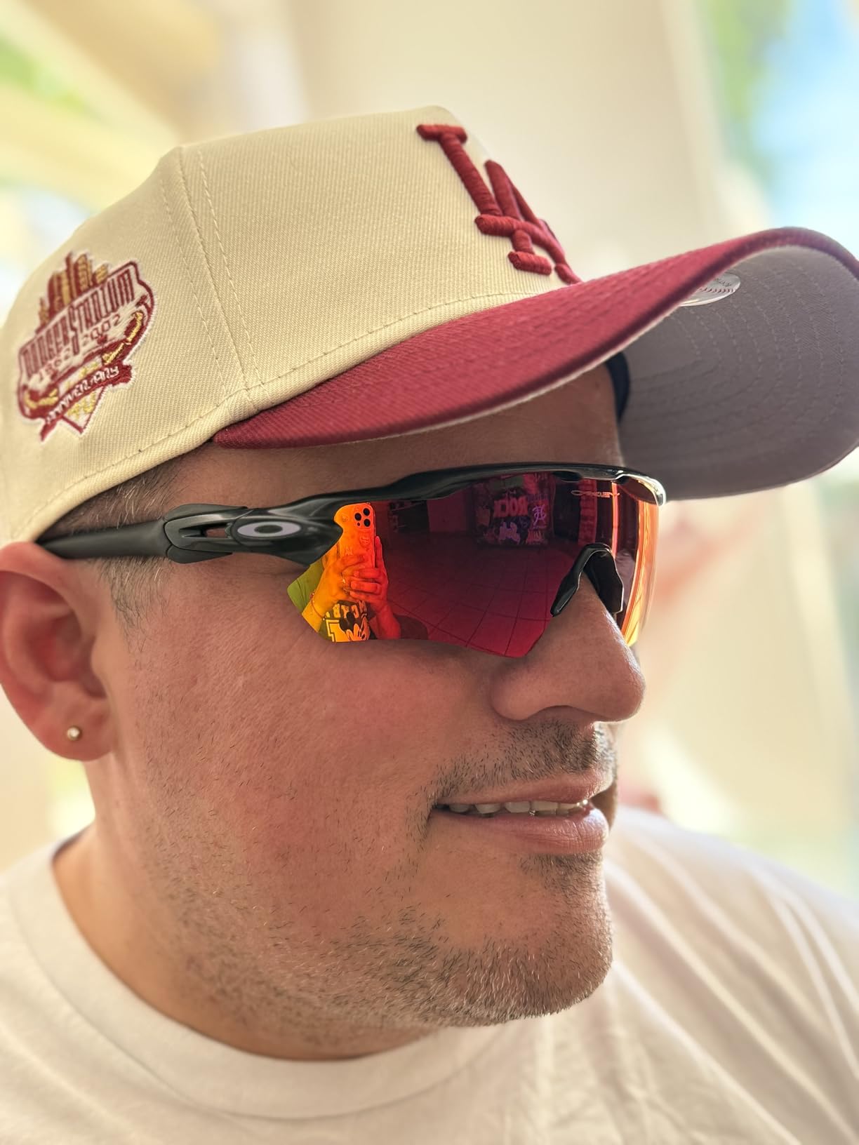 Oakley Men's OO9208 Radar EV Path Sunglasses Customer Review Oakley Men's OO9208 Radar EV Path Sunglasses - Customer Photo 2