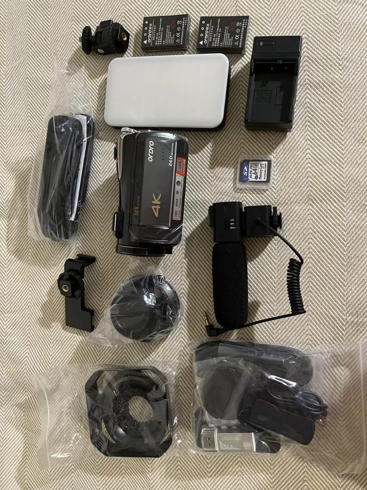 ORDRO AC5 Plus 4K Video Camera Camcorder, UHD Professional Camcorder 4K with 12x Optical Zoom, YouTube Video Camera for Filming with Mic, Video Light, Wide Angle Lens 64G Card and 2 Batteries Customer Review ORDRO AC5 Plus 4K Video Camera Camcorder, UHD Professional Camcorder 4K with 12x Optical Zoom, YouTube Video Camera for Filming with Mic, Video Light, Wide Angle Lens 64G Card and 2 Batteries - Customer Photo 1