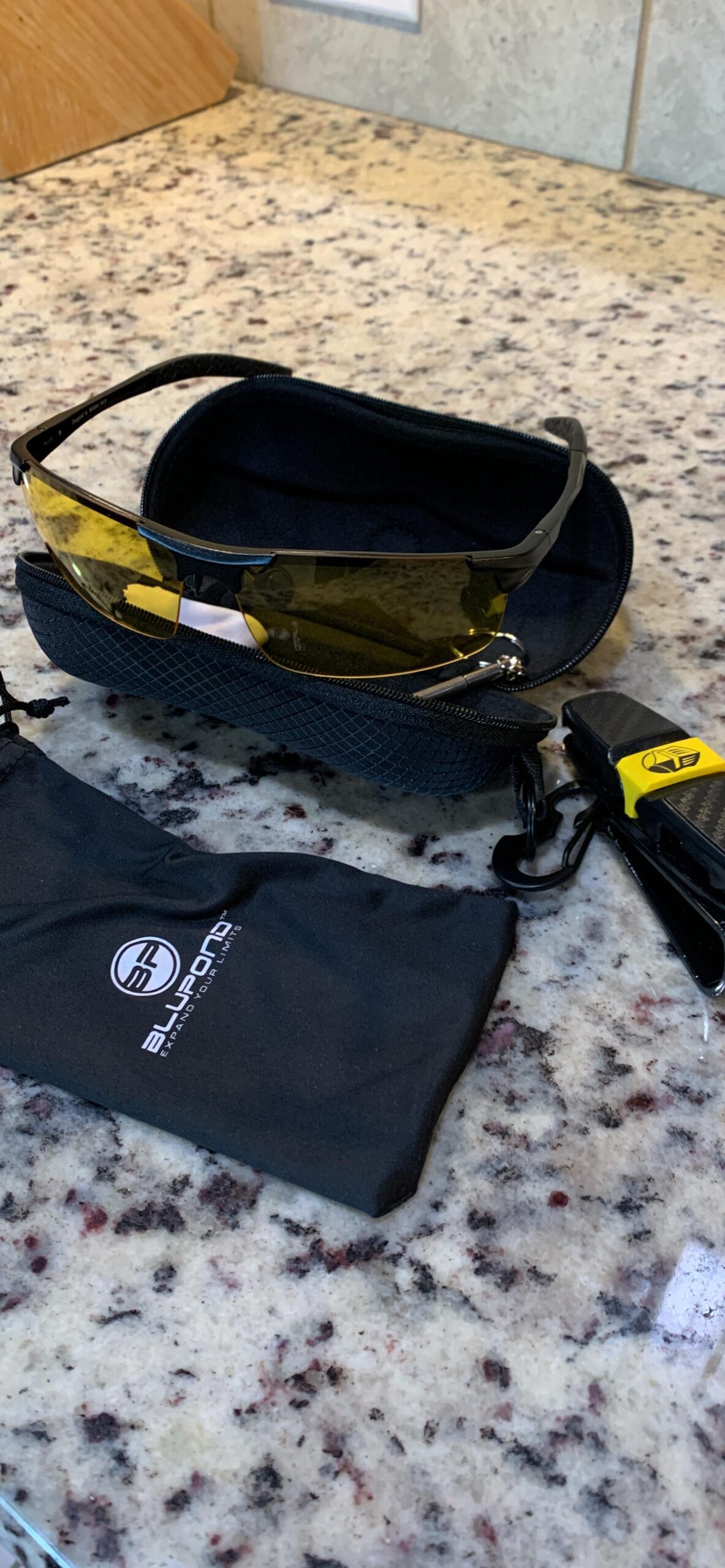 BLUPOND Yellow Glasses for Men/Women - Anti Fog Semi-Polarized Shooting Safety Glasses for Ultimate Eye Protection - Customer Photo 1