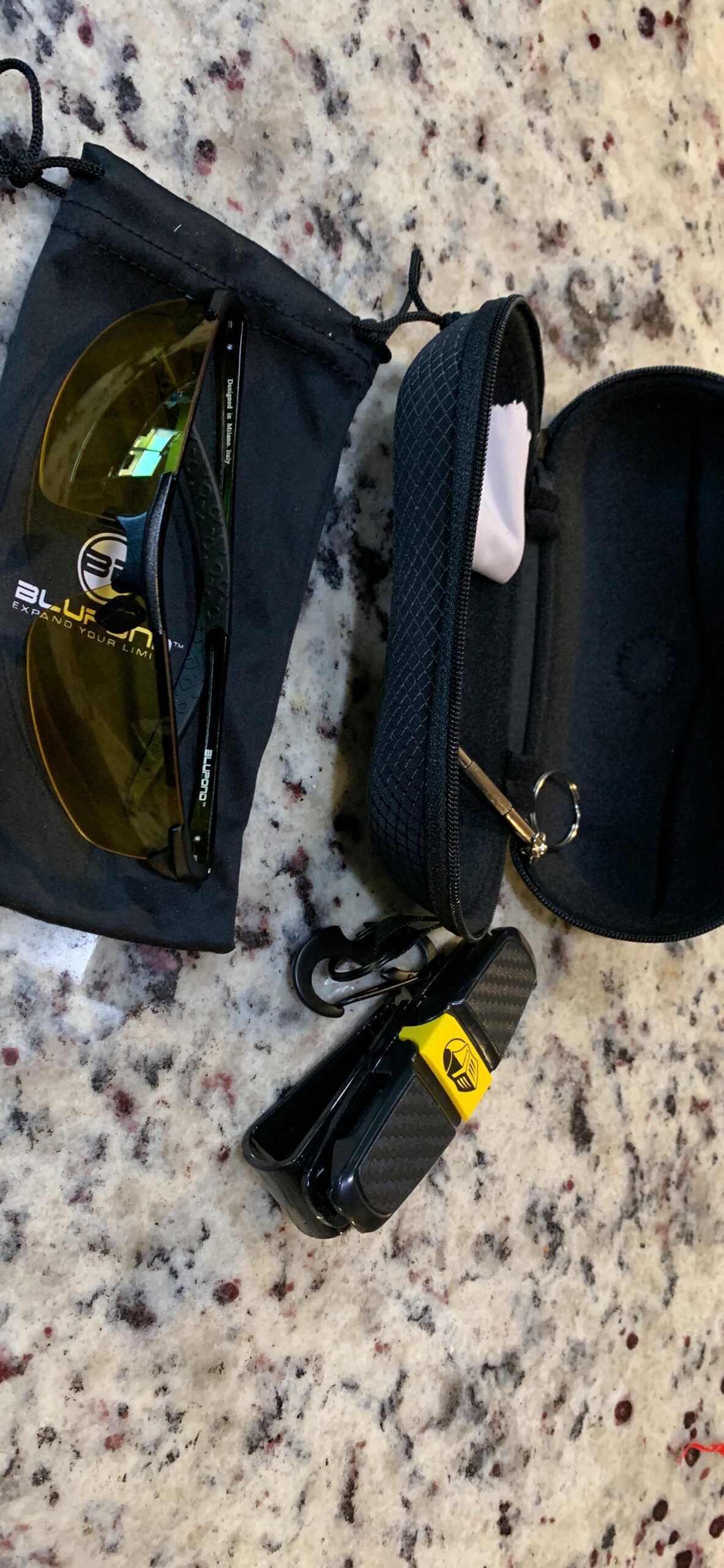BLUPOND Yellow Glasses for Men/Women - Anti Fog Semi-Polarized Shooting Safety Glasses for Ultimate Eye Protection - Customer Photo 2