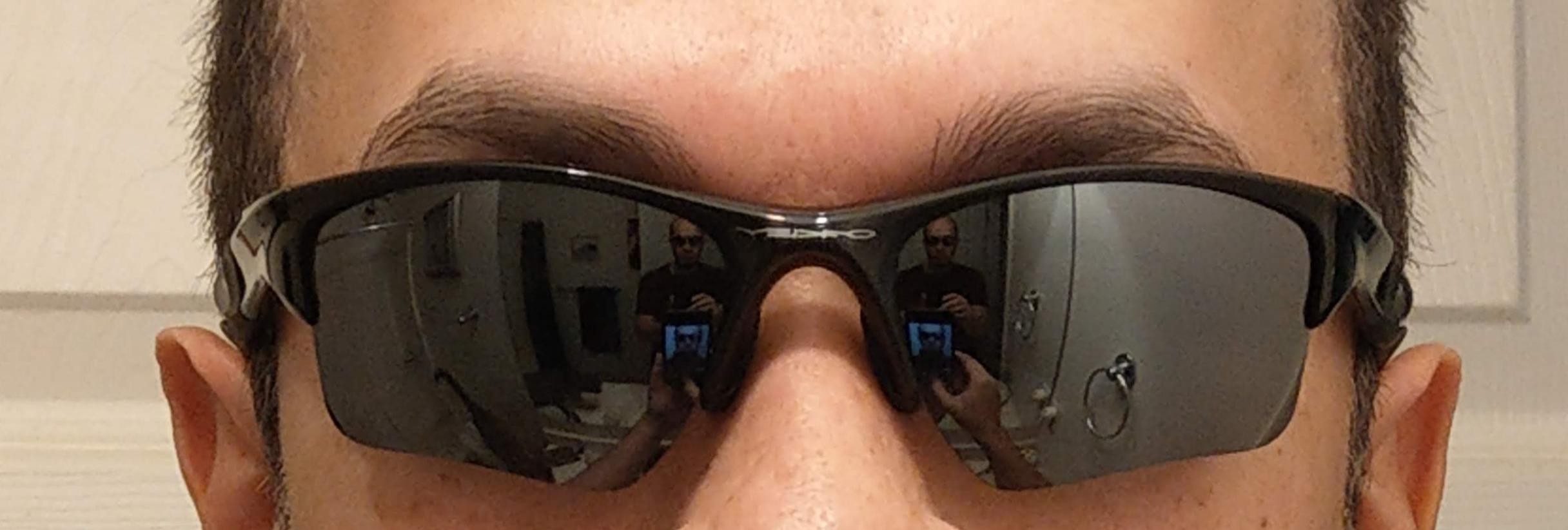 Oakley Men's Oo9154 Half Jacket 2.0 XL Rectangular Sunglasses - Customer Photo 4