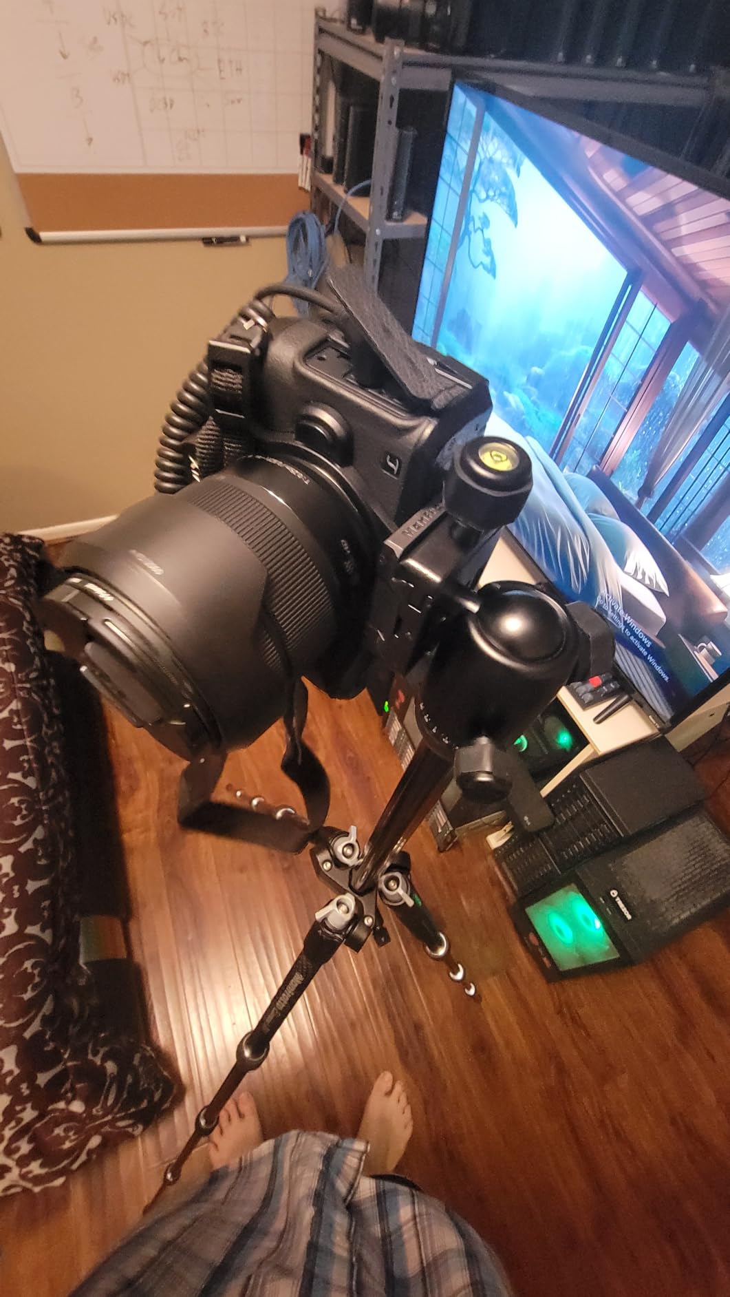 Manfrotto Element MII MMELMIIA5BK, Lightweight 5-Section Aluminium Travel Camera Monopod customer photo 2