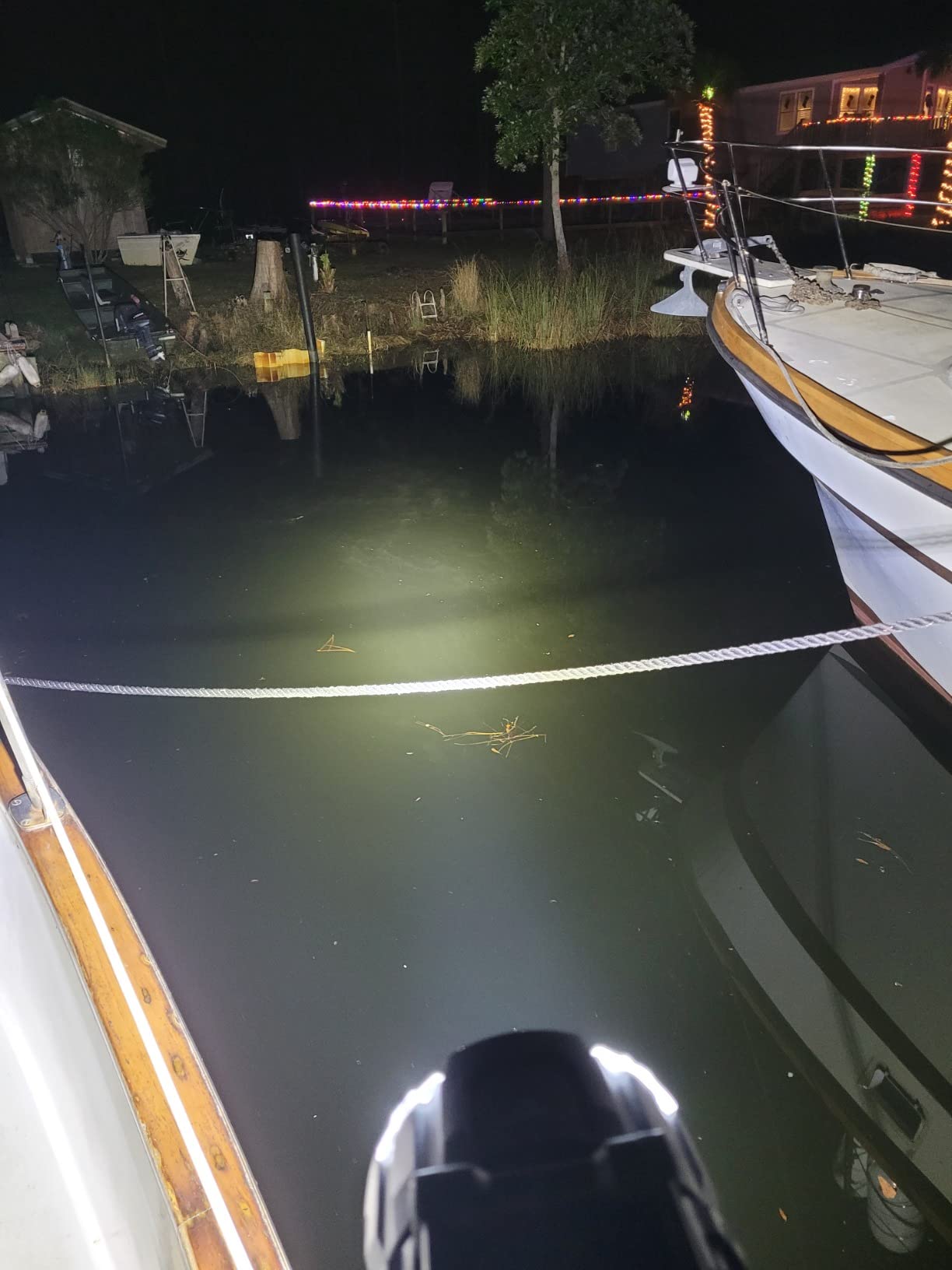 GOODSMANN 6000 Lumen Boat Spotlight - Waterproof Rechargeable LED Hunting Spotlight with Detachable Red Light Filter, EVA Carrying Case Customer Review GOODSMANN 6000 Lumen Boat Spotlight - Waterproof Rechargeable LED Hunting Spotlight with Detachable Red Light Filter, EVA Carrying Case - Customer Photo 2