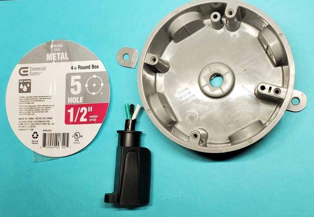 Ring Floodlight Cam Wired Plus — Outdoor home or business security with motion-activated 1080p HD video and floodlights, (2021 release) White Customer Review Ring Floodlight Cam Wired Plus — Outdoor home or business security with motion-activated 1080p HD video and floodlights, (2021 release) White - Customer Photo 1