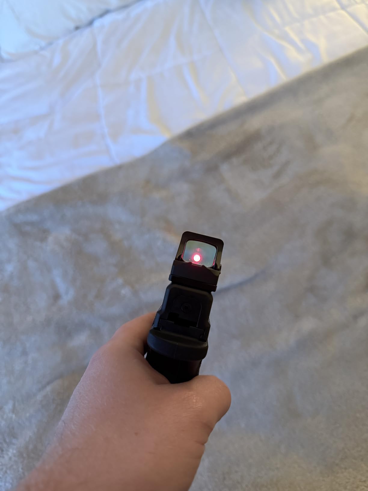 HOLOSUN HS407K X2 Red 6 MOA Dot Open Reflex Optical Sight for Subcompact Pistols - Durable Parallax Free Unlimited Eye Relief Handgun Sight with Aluminum Housing & Shake Awake Technology - Customer Photo 2