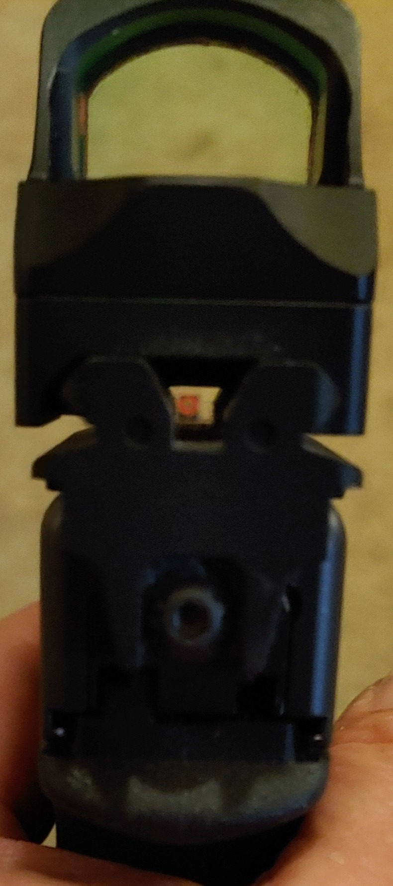 HOLOSUN HE507C-GR X2 / HS507C X2 2 MOA Dot & 32 MOA Circle Open Reflex Pistol Sight - Durable Shake-Awake Solar Failsafe Parallax-Free Aluminum Sight for Full-Sized Handguns - Green & Red Dot Options - Customer Photo 5