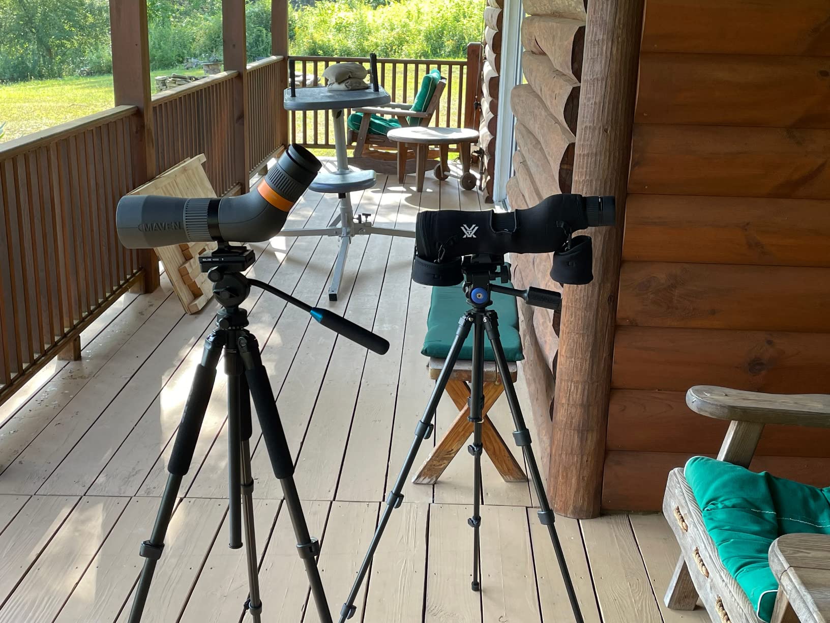 Maven CS.1 15-45X65mm Spotting Scope Gray/Orange ED Lens (Angled) - Customer Photo 3