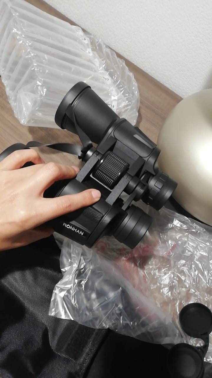 Binoculars for Adults High Powered, Military HD Professional/Daily Waterproof 20x50 Binoculars for Bird Watching Travel Hunting Football Games Stargazing with Carrying Case & Strap - Customer Photo 3