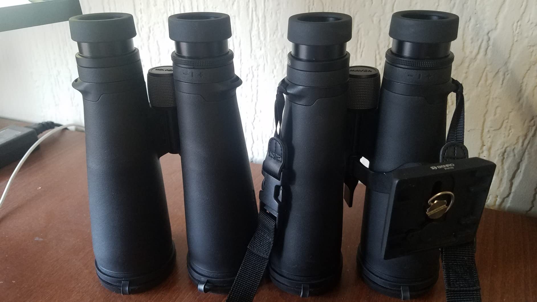 Maven B5 56 mm FL Binoculars (15X56, Black/Gray) customer photo 1