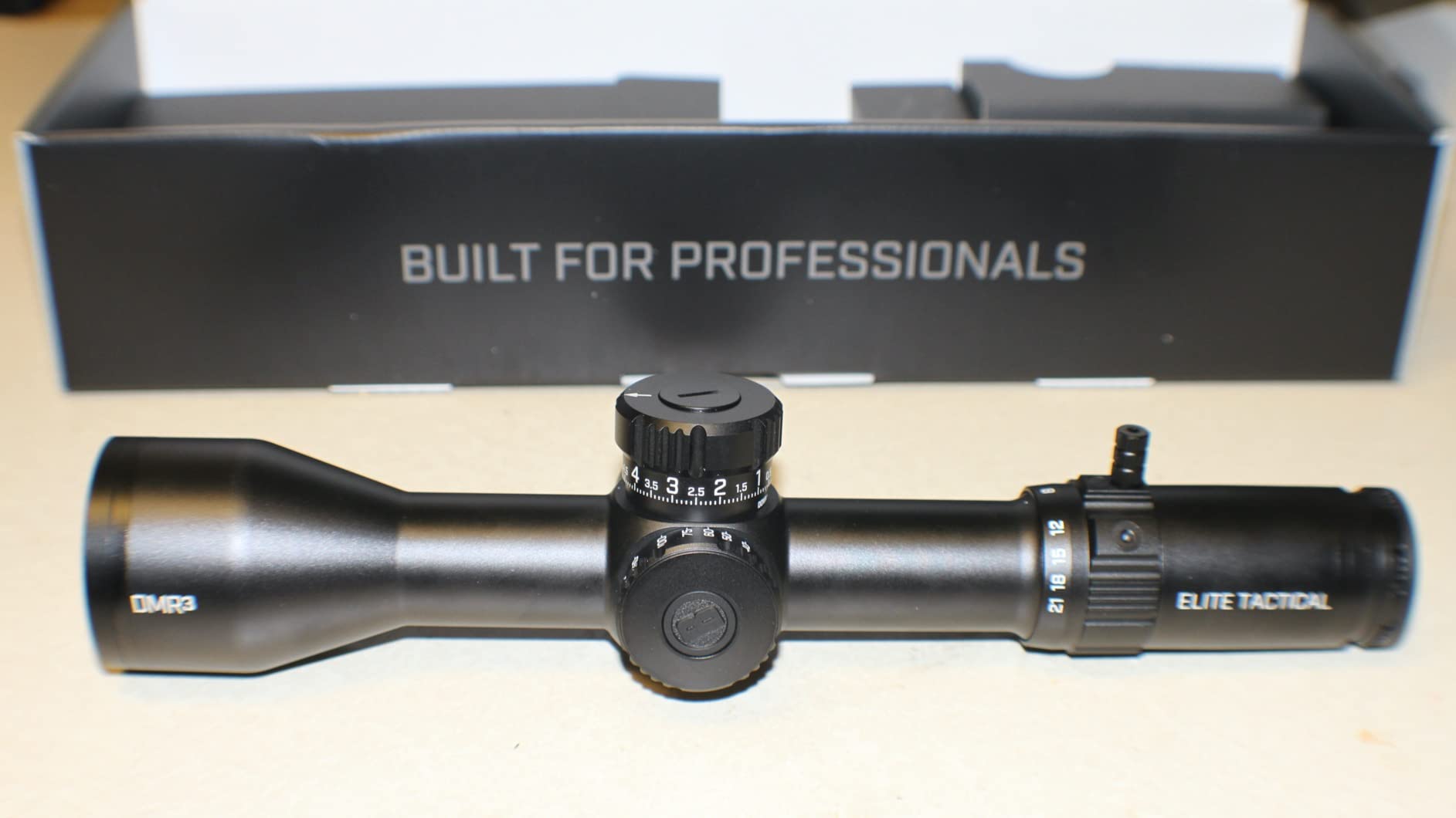 Bushnell Elite Tactical 3.5-21x50mm DMR3 Riflescope, Professional Grade, Long Range Competition Riflescope with ED Prime Objective - Customer Photo 1