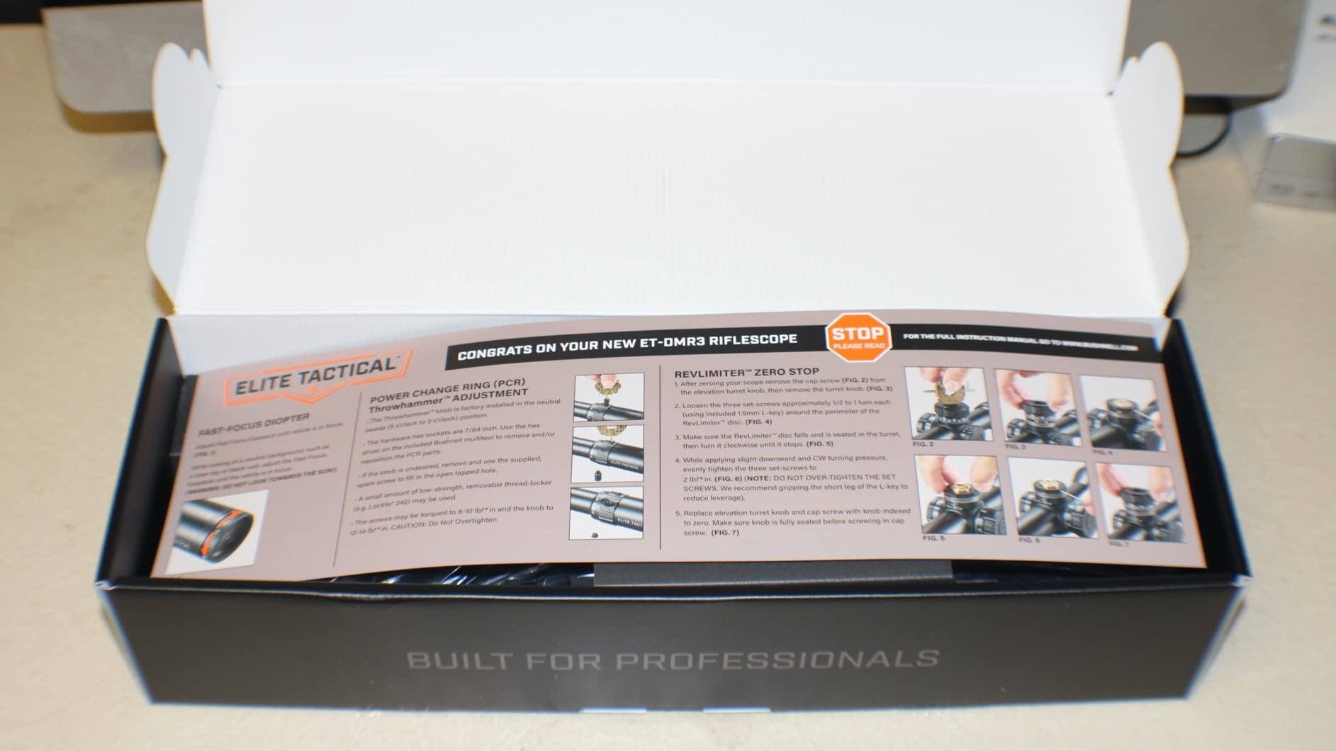 Bushnell Elite Tactical 3.5-21x50mm DMR3 Riflescope, Professional Grade, Long Range Competition Riflescope with ED Prime Objective - Customer Photo 4