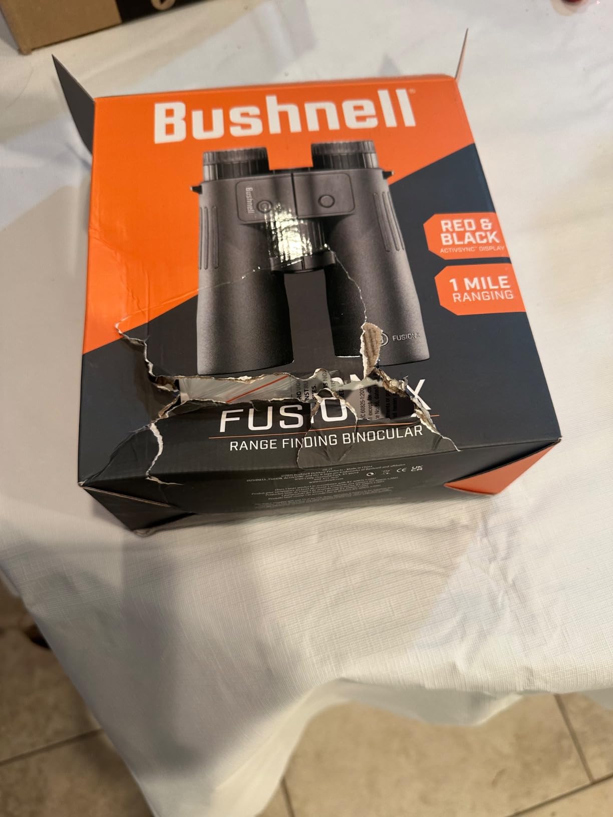Bushnell Fusion X 10x42mm Rangefinder Binoculars customer photo 2