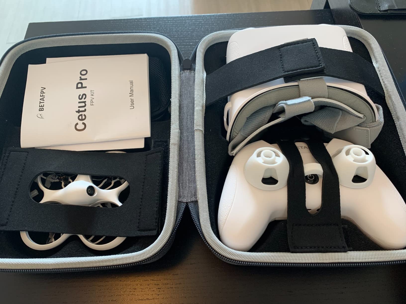 BETAFPV Cetus Pro FPV Kit with 3 Flight Modes Altitude Hold Emergency Landing Self Protection Turtle Mode, with LiteRadio 2 SE Transmitter VR02 Goggles Ready to Flight Easy for FPV Beginners - Customer Photo 2