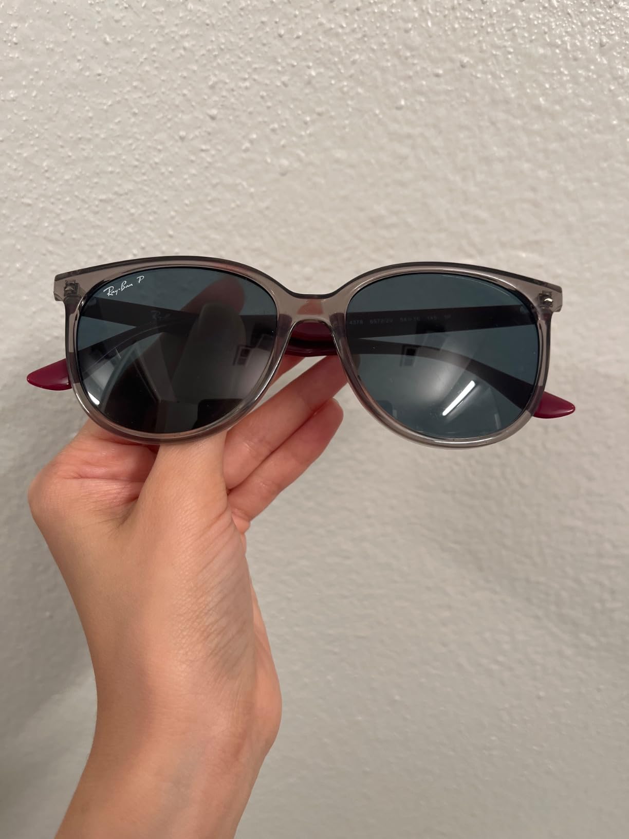 Ray-Ban Women's Rb4378 Square Sunglasses - Customer Photo 1