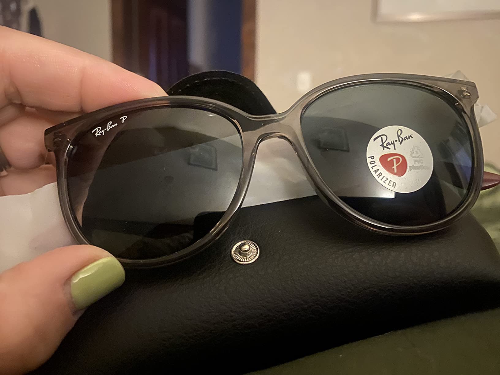 Ray-Ban Women's Rb4378 Square Sunglasses - Customer Photo 3