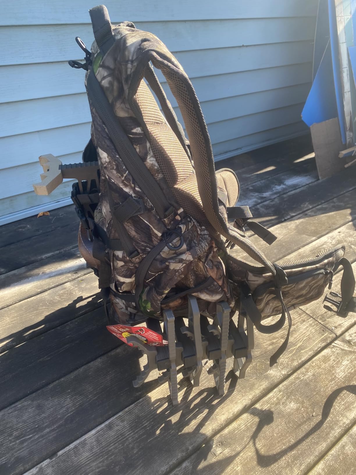 TIDEWE Hunting Backpack, Waterproof Camo Hunting Pack with Rain Cover, Long-Lasting Large Capacity Hunting Day Pack for Rifle Bow Gun (Next Camo G2) Customer Review TIDEWE Hunting Backpack, Waterproof Camo Hunting Pack with Rain Cover, Long-Lasting Large Capacity Hunting Day Pack for Rifle Bow Gun (Next Camo G2) - Customer Photo 1