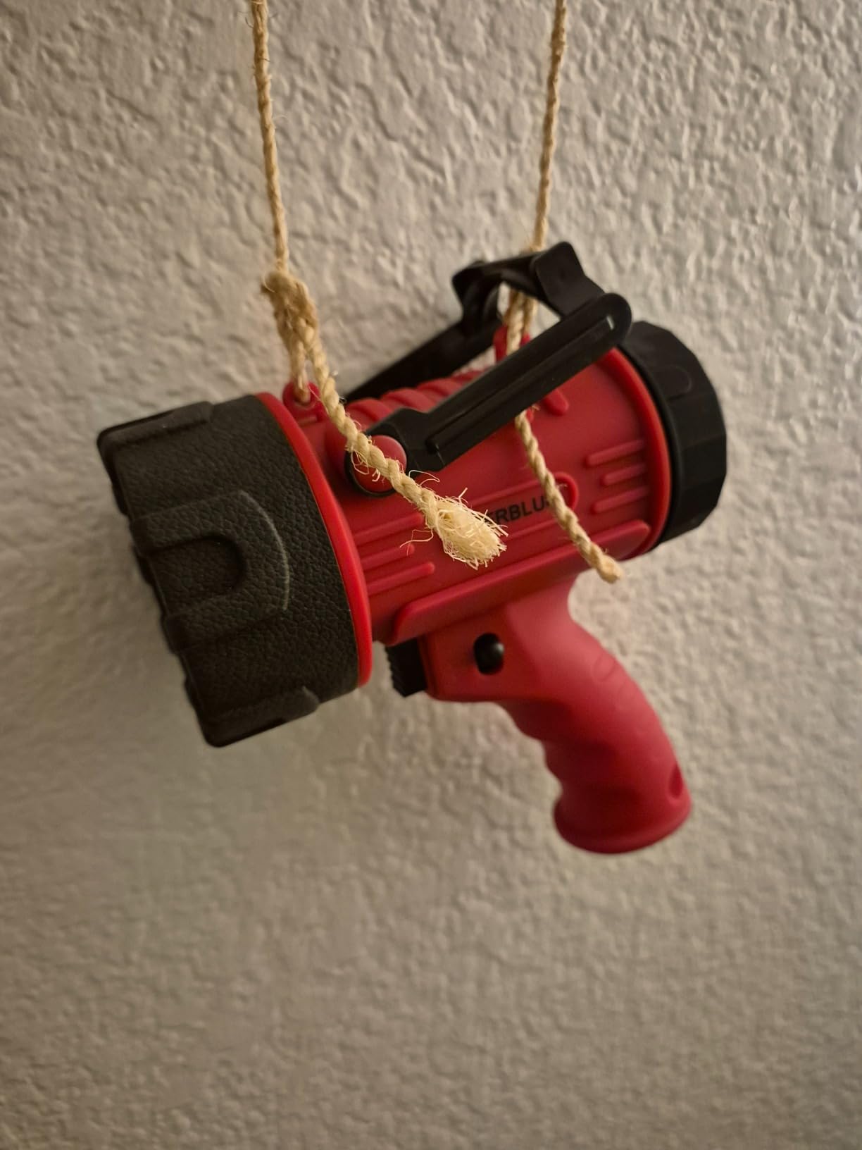 YIERBLUE Rechargeable Spotlight Flashlight with Super High High Lumen LED, IP67 Waterproof Long Running Spot Light searchlight, Impact Resistant Handheld Spotlight with Foldable Stand and Red Lens Customer Review YIERBLUE Rechargeable Spotlight Flashlight with Super High High Lumen LED, IP67 Waterproof Long Running Spot Light searchlight, Impact Resistant Handheld Spotlight with Foldable Stand and Red Lens - Customer Photo 2