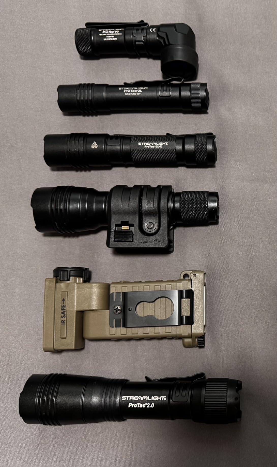 Streamlight 89000 ProTac 2.0 2000-Lumen 17300 Candela Rechargeable Tactical LED Flashlight with USB C Cable, and Holster, Box, Black - Customer Photo 1