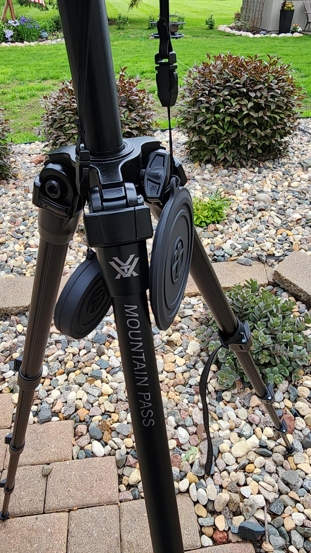 Vortex Optics Mountain Pass Tripod Kit - 2-Way Pan Head, 22 lb Max Load, Arca-Swiss Head Mount - Unlimited, Unconditional Warranty Customer Review Vortex Optics Mountain Pass Tripod Kit - 2-Way Pan Head, 22 lb Max Load, Arca-Swiss Head Mount - Unlimited, Unconditional Warranty - Customer Photo 2
