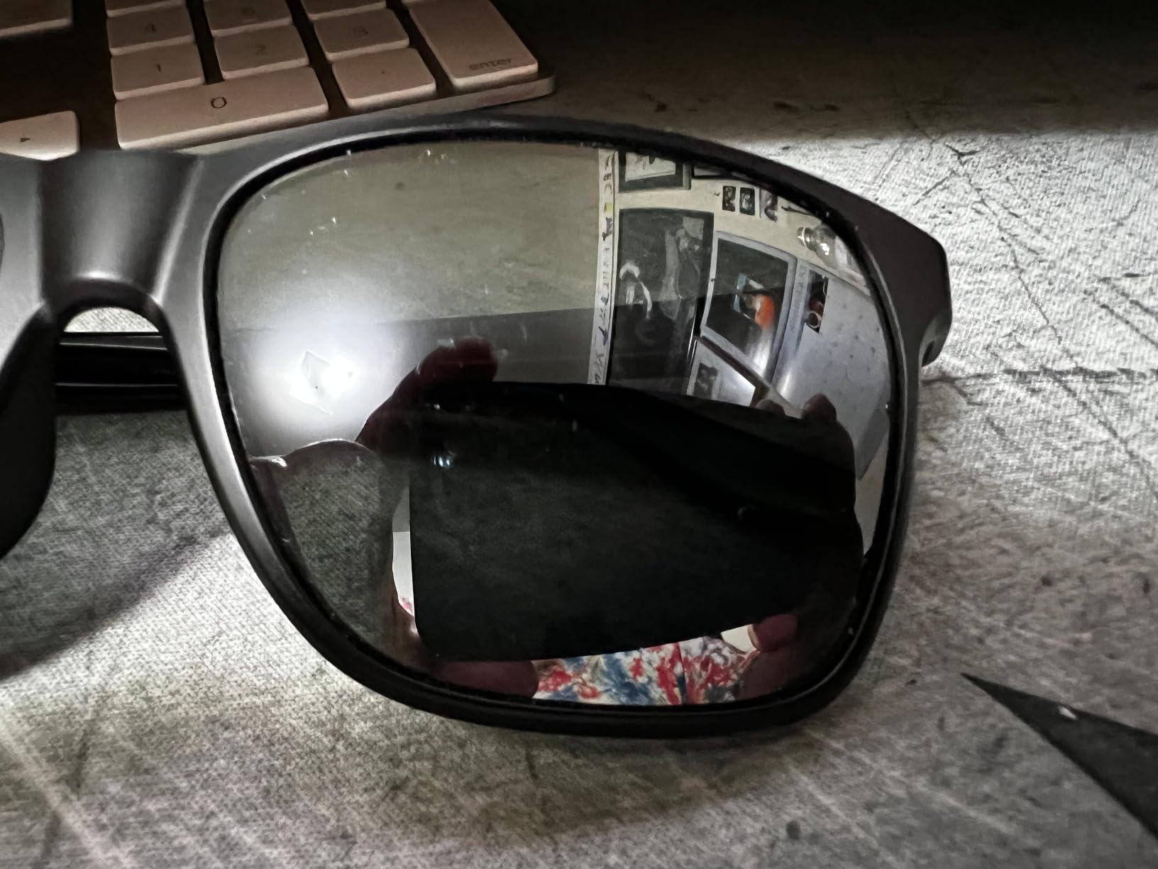 Maui Jim Pure Collection Pailolo W/Patented Polarizedplus2 Lenses Rectangular Sunglasses - Customer Photo 4