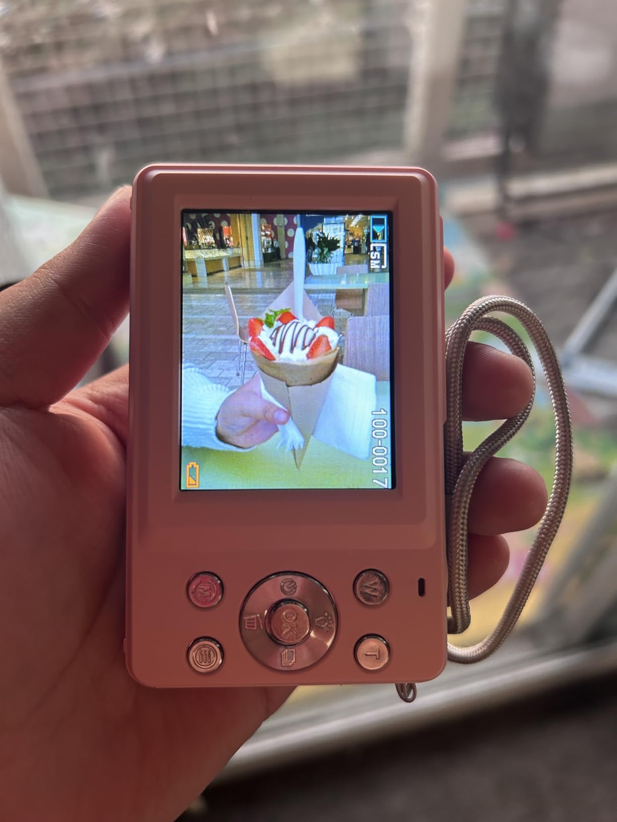 Digital Camera, FHD 1080P Digital Point and Shoot Camera with 16X Zoom Anti Shake, Compact Small Camera for Boys Girls Kids - Customer Photo 2