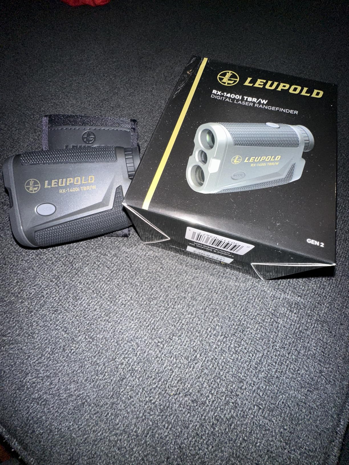 Leupold RX-1400I TBR/W Gen 2 w/Flightpath Rangefinder, Black/Gray Customer Review Leupold RX-1400I TBR/W Gen 2 w/Flightpath Rangefinder, Black/Gray - Customer Photo 1