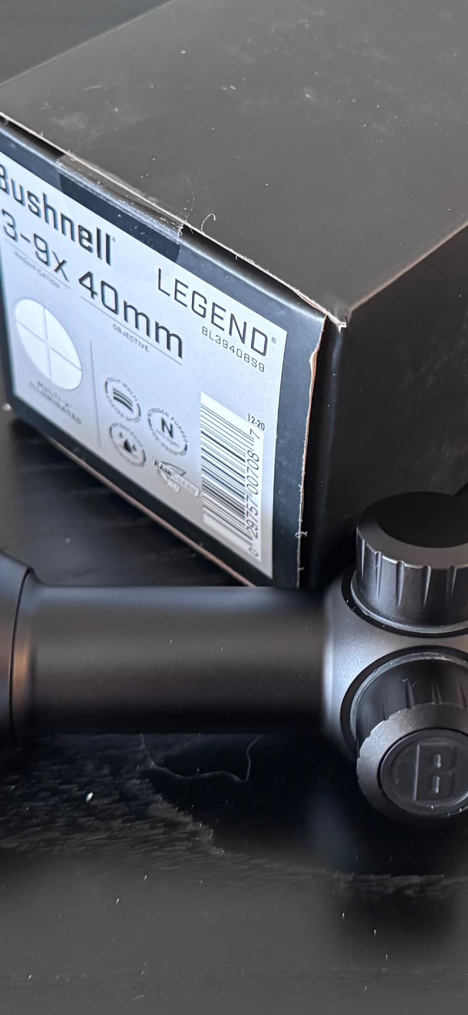 Bushnell Legend 3-9x40mm Illuminated Hunting Riflescope customer photo 1