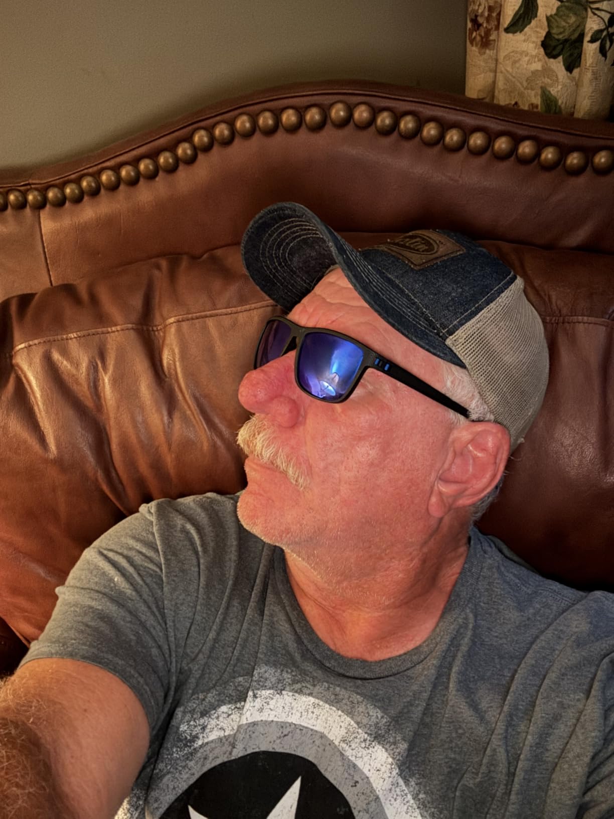 KALIYADI Polarized Sunglasses for Men, Lightweight Sun Glasses with UV Protection for Driving Fishing Golf - Customer Photo 5