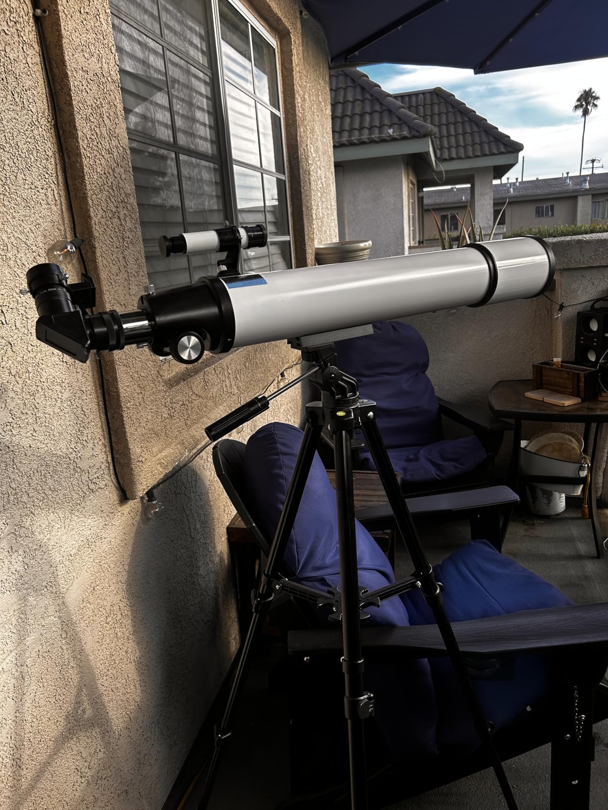 Celticbird Telescope for Adults High Powered, 80mm Aperture 600mm AZ Mount Refractor Telescope for Kids Beginners - Portable Telescopes for Adults Astronomy with Backpack, Phone Adapter, Moon Filter customer photo 1