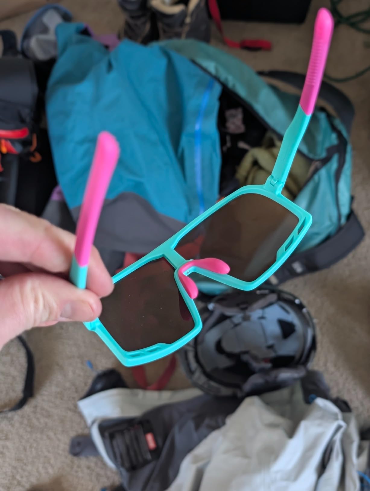 Knockaround Campeones Wraparound Sunglasses for Men and Women - Performance Lenses with Full UV400 Protection Customer Review Knockaround Campeones Wraparound Sunglasses for Men and Women - Performance Lenses with Full UV400 Protection - Customer Photo 1