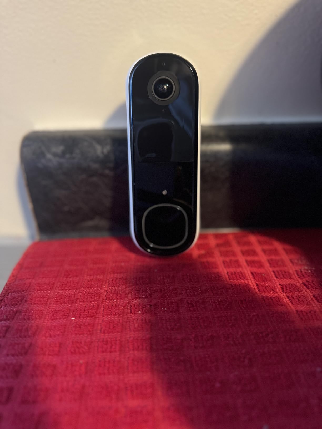 Arlo Video Doorbell 2K | 2nd Gen | Wire-Free/Wired Option, 2-Way Audio, Night Vision, Head to Toe Video View, Integrated Siren | Live Stream | Real Time Notifications |180 Deg Wide View, White - Customer Photo 5