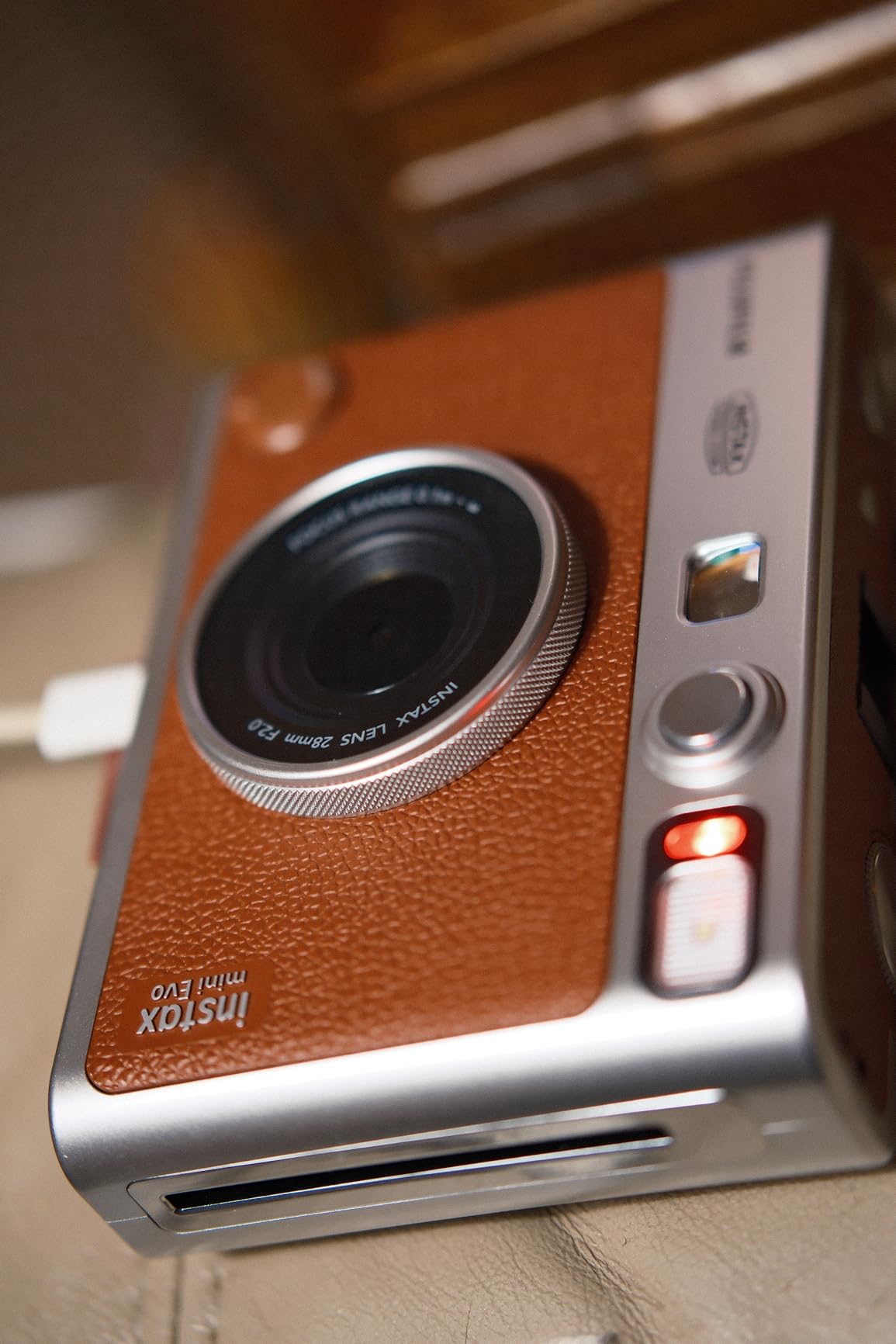 Fujifilm Instax Mini EVO Instant Camera - Brown Customer Review Fujifilm Instax Mini EVO Instant Camera - Brown - Customer Photo 1