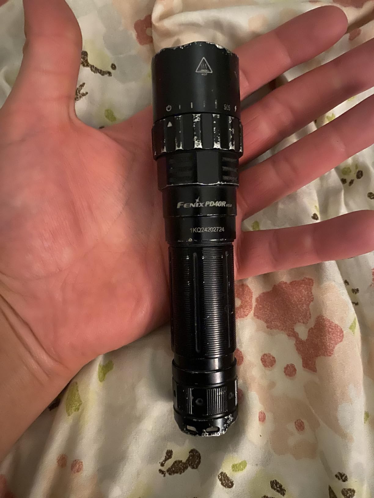 Fenix PD40R v3.0 Tactical Flashlight, 3000 Lumen USB-C Rechargeable Long Throw Police Duty Light with Lumentac Organizer Customer Review Fenix PD40R v3.0 Tactical Flashlight, 3000 Lumen USB-C Rechargeable Long Throw Police Duty Light with Lumentac Organizer - Customer Photo 2