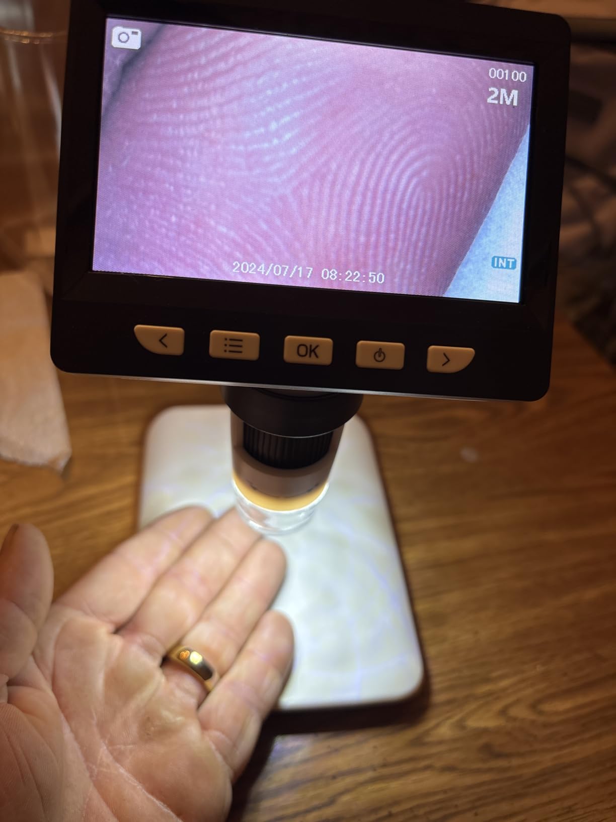Digital Coin Microscope 1000X, 4.3