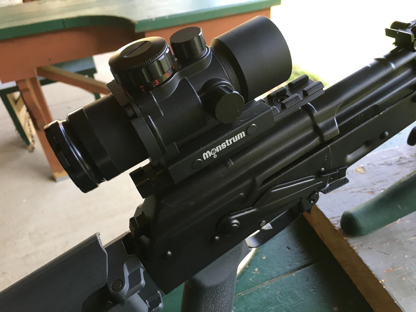Monstrum S330P 3X Prism Scope with Shake Awake customer photo 2