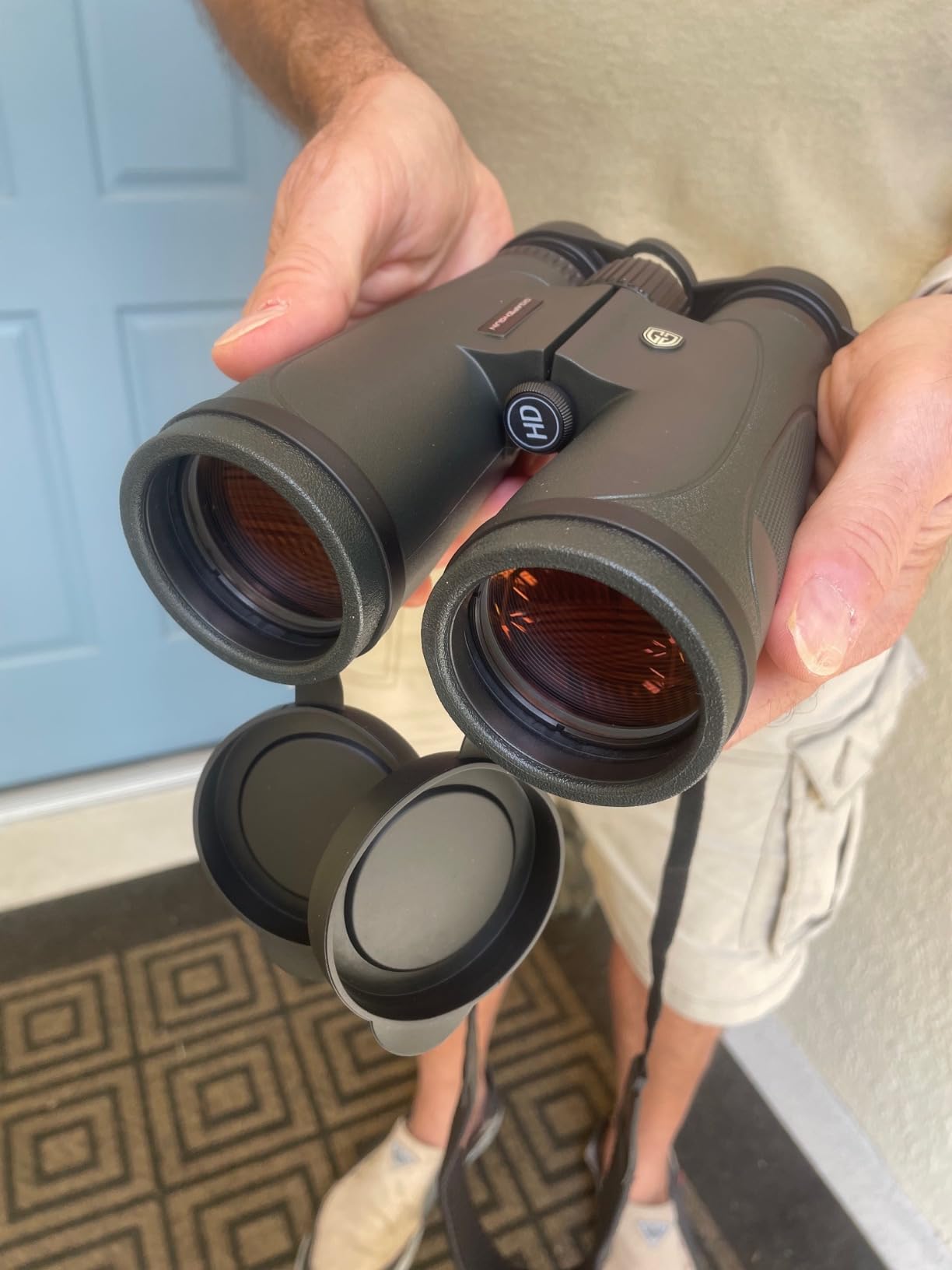 15x52 HD Binoculars for Adults High Powered with Upgraded Phone Adapter - Large View Binoculars with Clear Low Light Vision - Lightweight Waterproof Binocular for Bird Watching Travel Hunting Cruise - Customer Photo 2