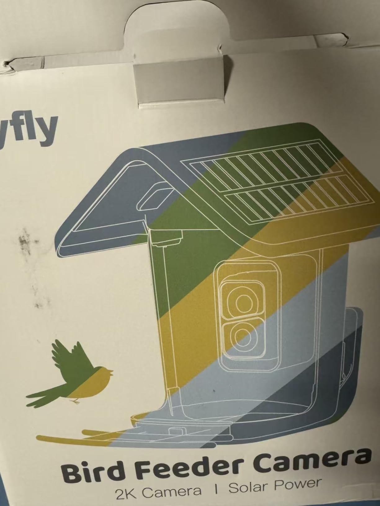 Bird Feeder with Camera Solar Powered : Smart Camera Bird Feeder 2K Live Feed Cam for Outdoor Backyard - AI Identify Auto Capture Videos Pictures, Gifts for Birdlover Mom Dad, 2.4GHz WiFi - Customer Photo 2