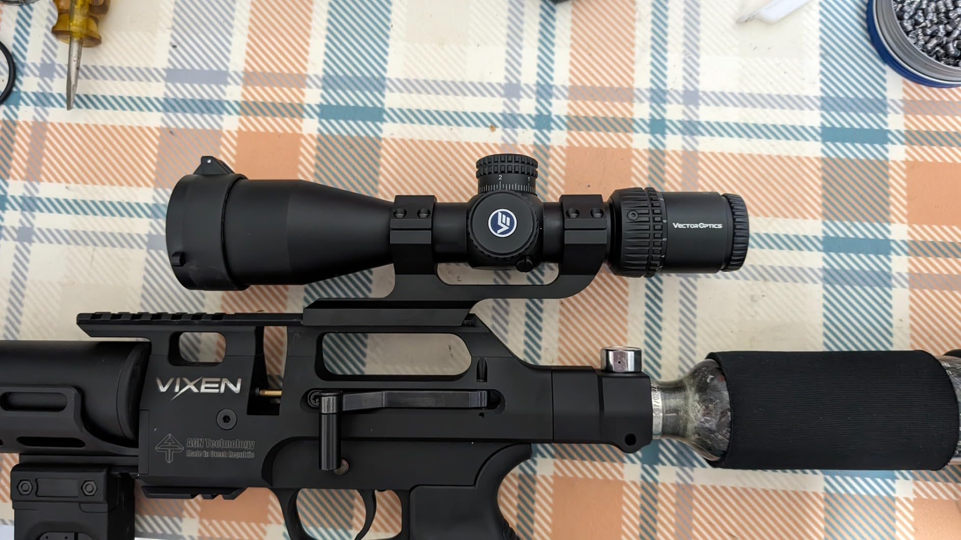 CVLIFE Cantilever Scope Mounts, Offset Dual Ring One-Piece Scope Mount, Lightweight Aluminum Customer Review CVLIFE Cantilever Scope Mounts, Offset Dual Ring One-Piece Scope Mount, Lightweight Aluminum - Customer Photo 1
