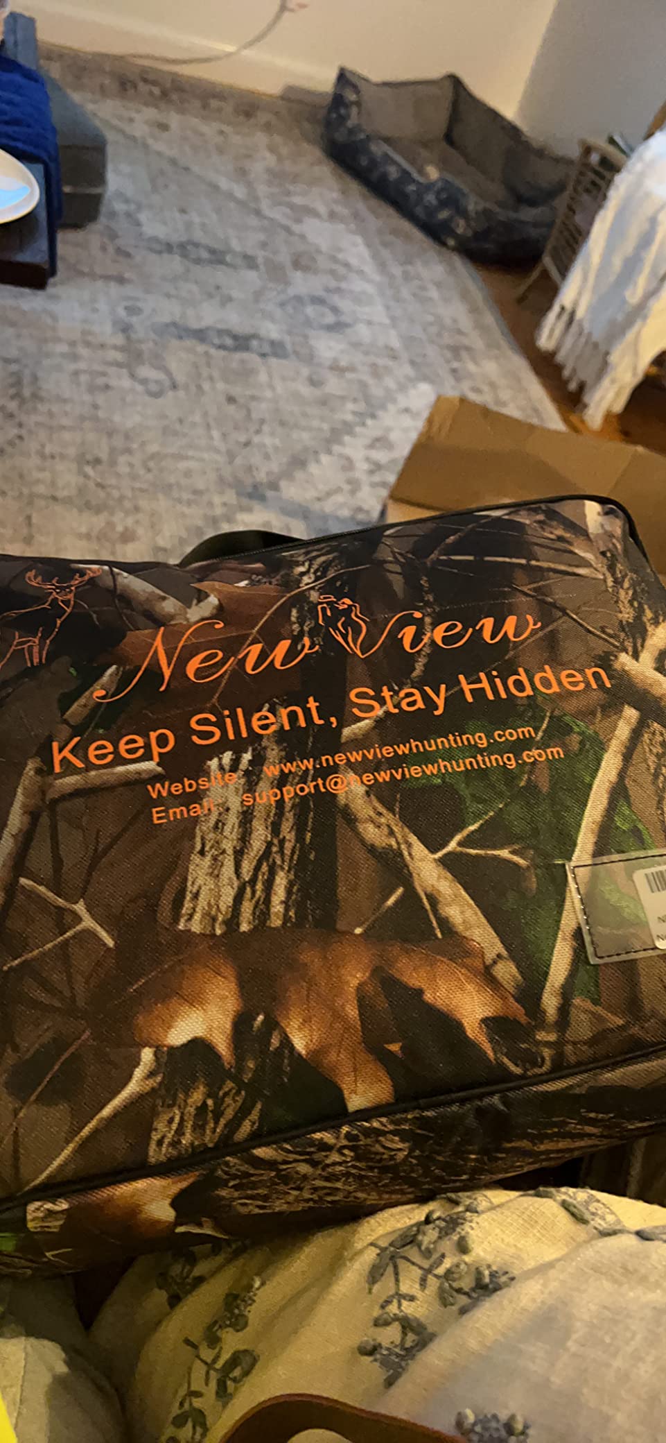 NEW VIEW Camo Hunting Clothes for Men, Quiet Warm Fleece Lining, Cold Weather Deer Hunting Jacket and Pants with Face Mask Customer Review NEW VIEW Camo Hunting Clothes for Men, Quiet Warm Fleece Lining, Cold Weather Deer Hunting Jacket and Pants with Face Mask - Customer Photo 1