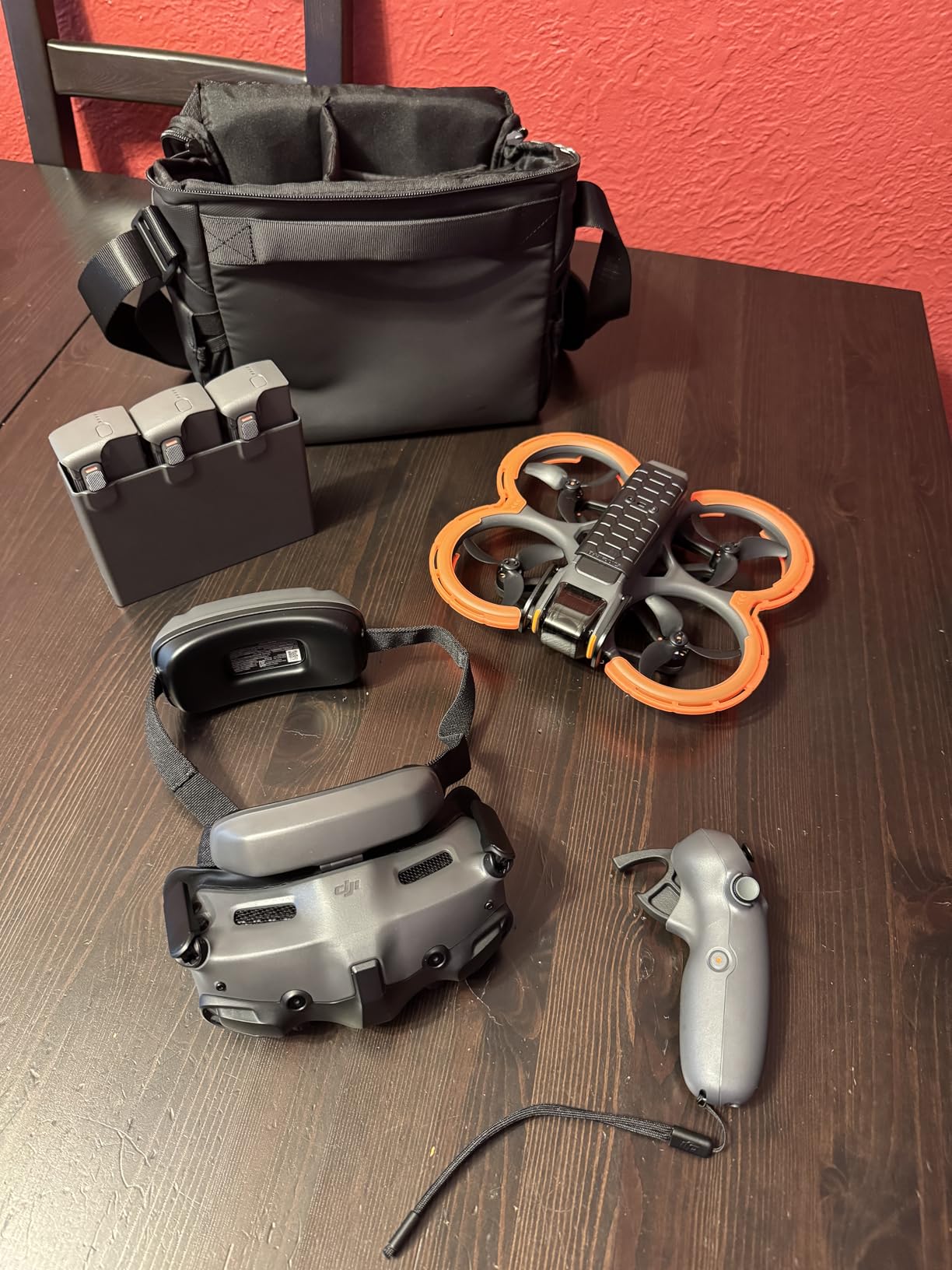 DJI Avata 2 Fly More Combo (1 Battery), FPV Drones with Camera for Adults 4K, Immersive Experience, Built-in Propeller Guard, Easy Flip/Roll, FAA Remote ID Compliant, POV Content Drone, Black - Customer Photo 3