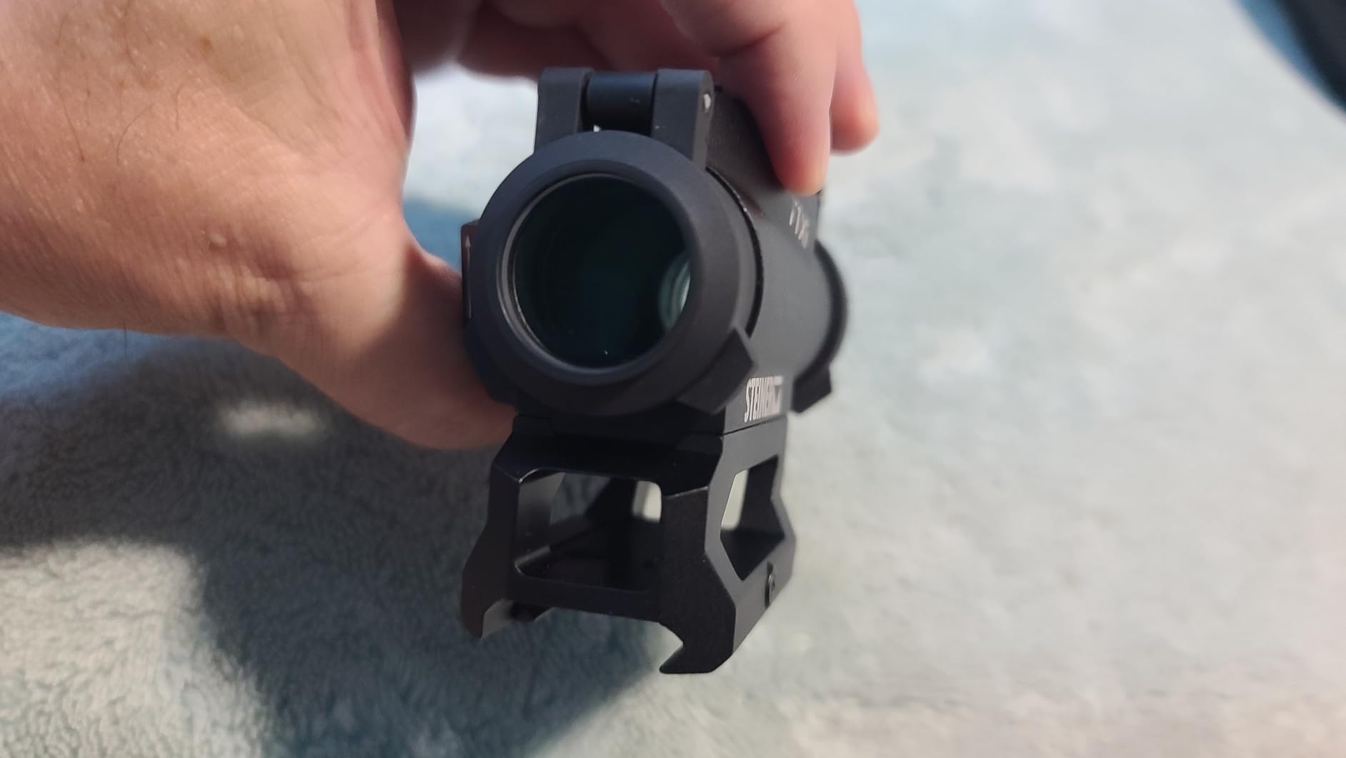 Steiner T1Xi Red Dot Sight 1x24mm for Tactical, Shooting, Hunting, Illuminated 2 MOA Reticle, Picatinny-Style Mount Included, 50,000 Hours of Battery Life, Waterproof Fogproof - Customer Photo 1