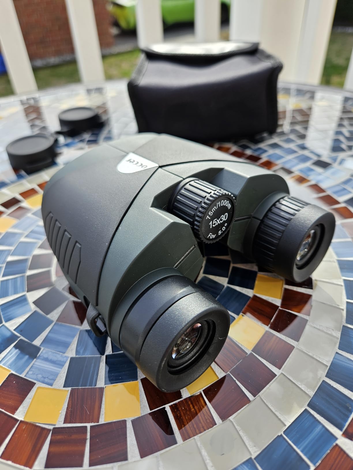15x30 Compact Binoculars for Adults and Kids - Occer Large View High Powered Binoculars for Bird Watching - Lightweight Easy Focus Binocs with Low Light Vision for Hunting Cruise Ship Travel customer photo 1